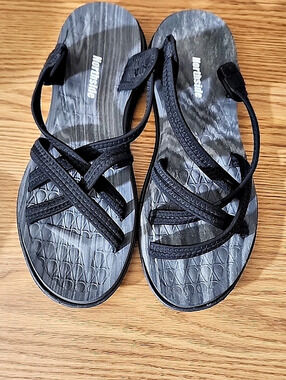 Northside Riverside Lite Women's Black Strappy Sandals EU 40, Size 9-9.5